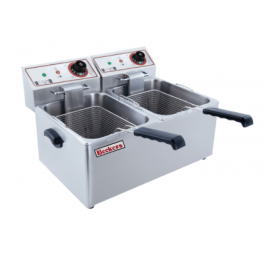 Beckers - Friggitrice mod. FS 6+6 lt.