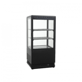 Beckers - Vetrina refrigerata mod. VRN 58 nera