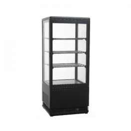 Beckers - Vetrina refrigerata mod. VRN 78 nera