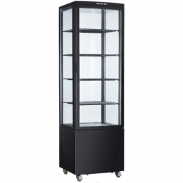 Beckers - Vetrina refrigerata mod. VRN 235 nera