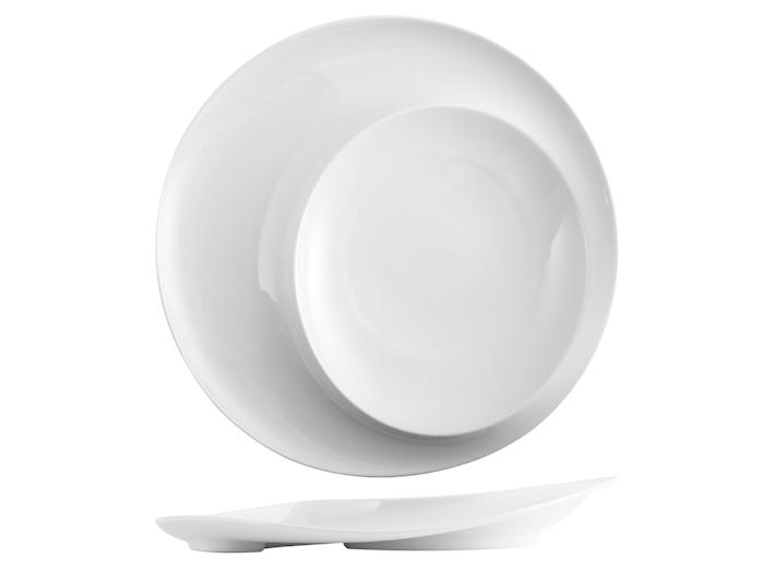 Piatto selection hotellerie in porcellana bianca cm 30,8x4,5h.