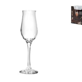 Confezione 6 calici flute essence in vetro trasparente cl 19.