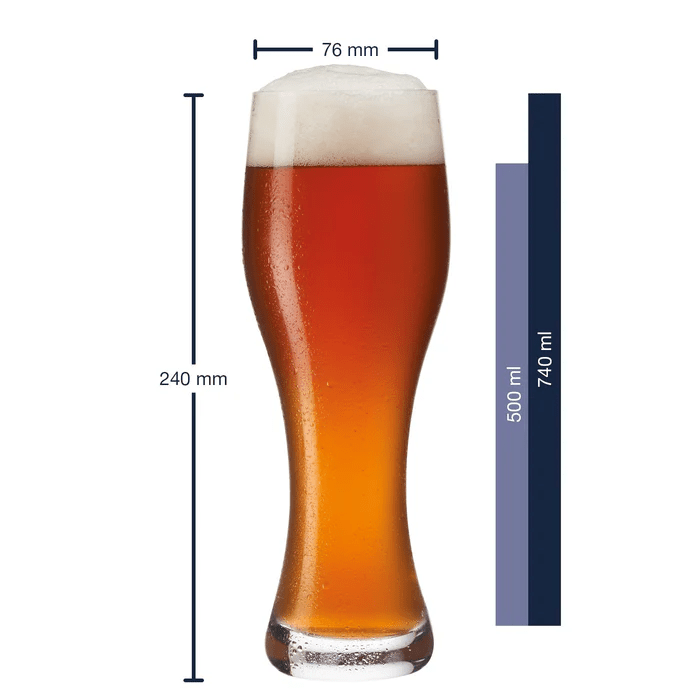 Bicchiere Birra TAVERNA Set da 2 di 500 ml - immagine 2