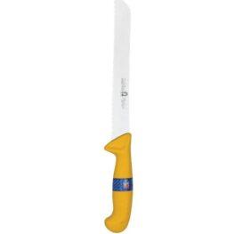 Coltello per pane con manico nylon, lama inox 26 cm