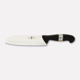 Coltello Santoku con manico in nylon, lama inox 18 cm