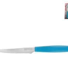 Conf 6 coltelli per bistecca Smarty azzurri