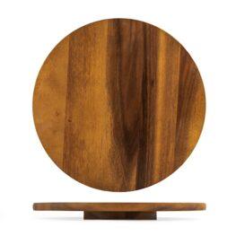 Piatto Girevole in Legno – Diametro 36 cm, Elegante e Pratico