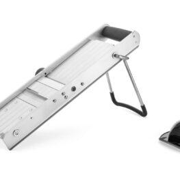 Affettatrice a mandolina in acciaio inox