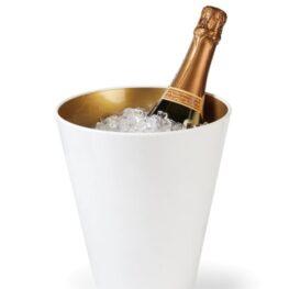 Secchiello per champagne in plastica bicolore