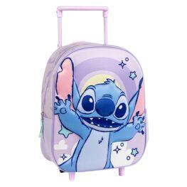 Trolley baby stitch 3d in poliestere e peva decorato