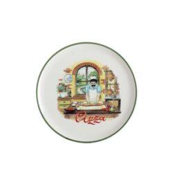 Piatto pizza in ceramica 32 cm napoletana