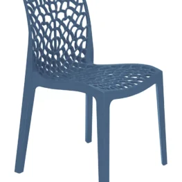 Sedia Gruvyer polipropilene blu avio