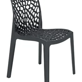 Sedia Gruvyer polipropilene antracite