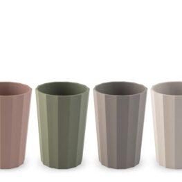 Set quattro bicchieri coliseum in polipropilene cl 40